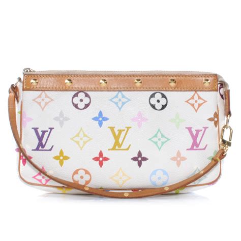 louis vuitton pochette white monogram|Louis Vuitton Pochette dupe.